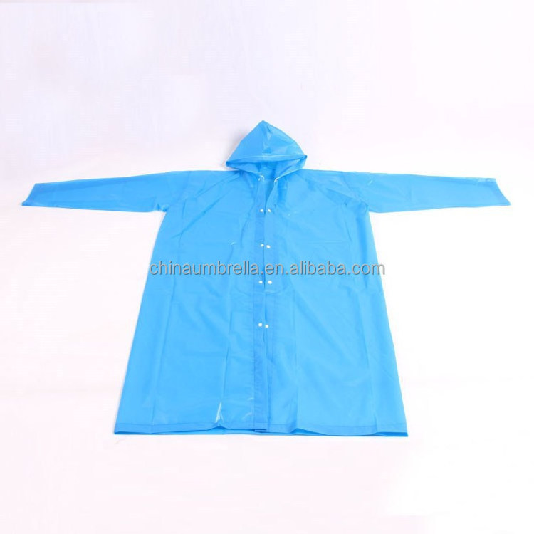 Thick EVA environmental protection disposable raincoat