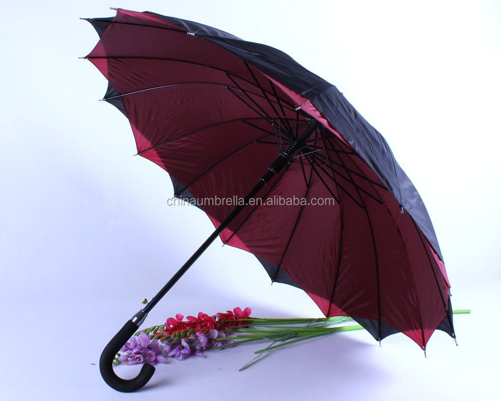 Double layer umbrella 16k Umbrella strong frame umbrella