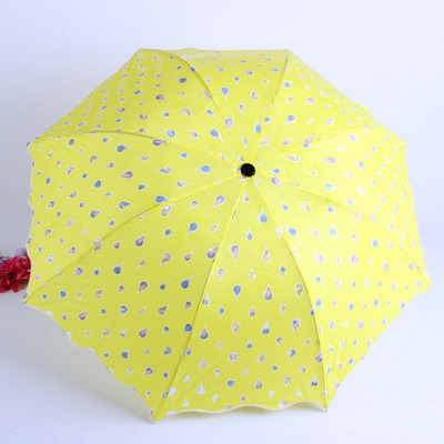 flowers appear when wet umbrella change color magic umbrella