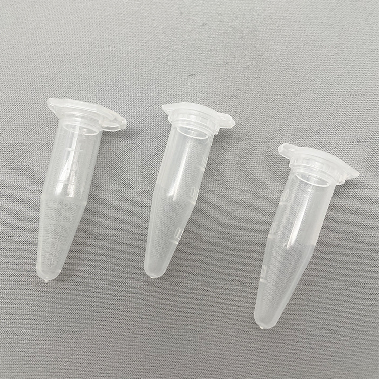 Laboratory Conical micro centrifuge tube 1.5 ml PP conical bottom microcentrifuge tubes