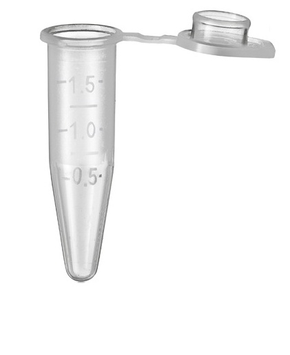 Laboratory Conical micro centrifuge tube 1.5 ml PP conical bottom microcentrifuge tubes