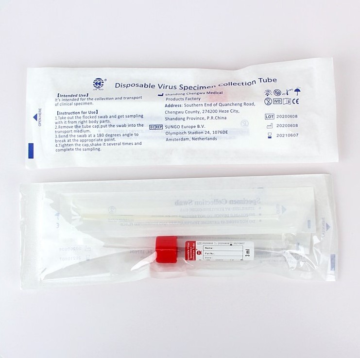 Disposable VTM Kit UTM Kit for Viral Sampling Collection