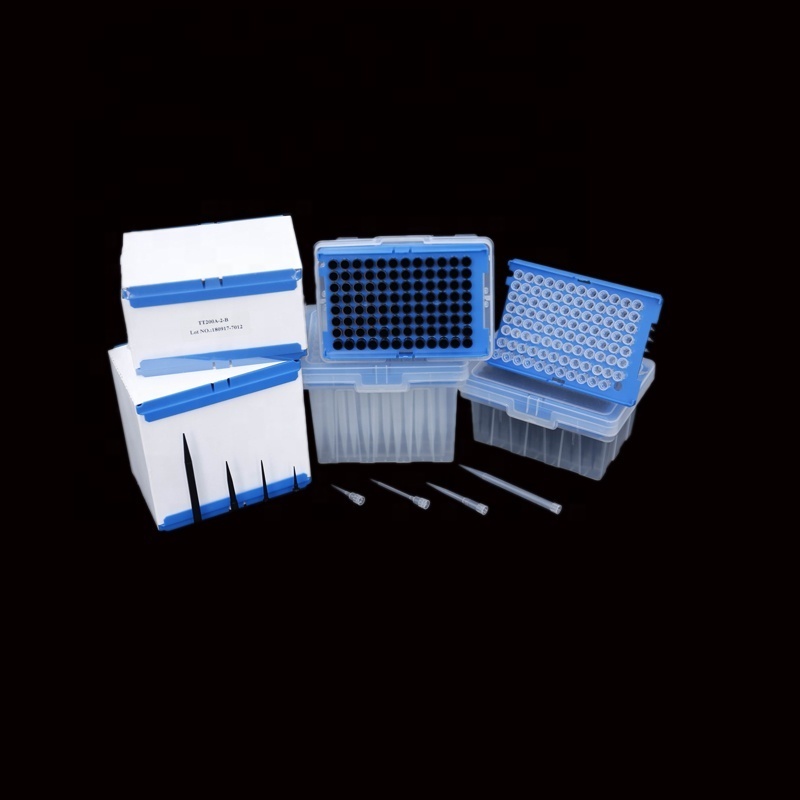 Automation Pipette Tips 50ul 200ul 1000ul  Conductive Transparent Tips for Tecan