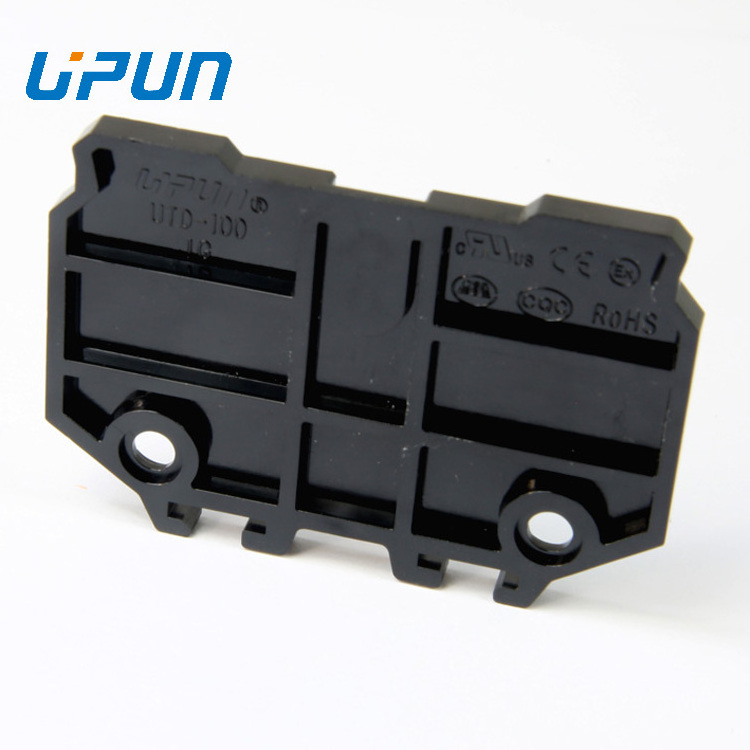 UTD  Series  660V 130A Fixed Terminal Blocks Barrier Terminal Block