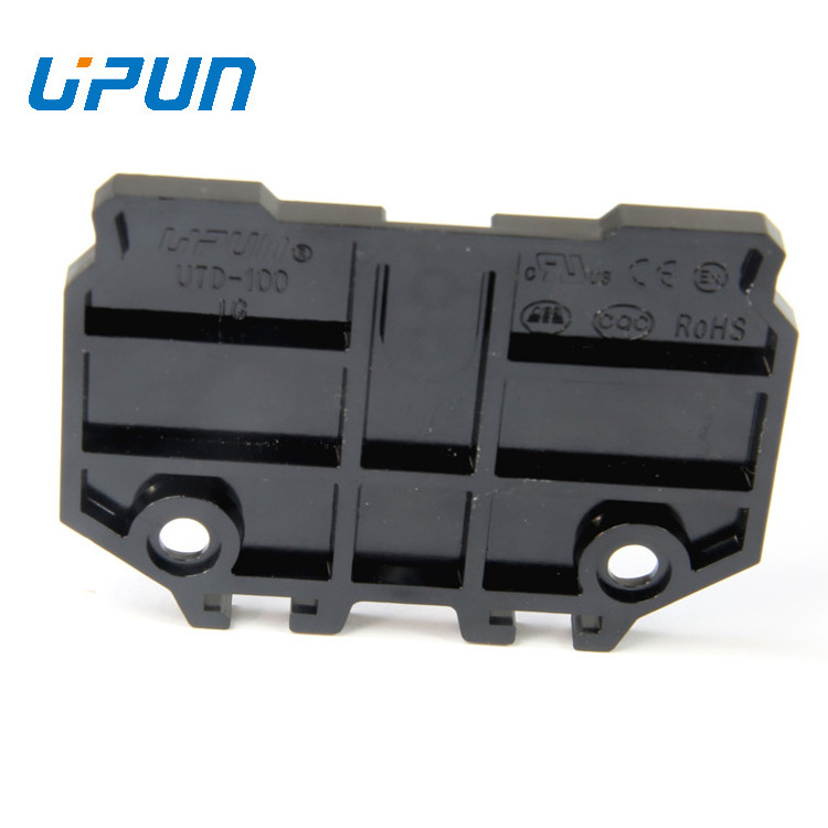 UTD  Series  660V 130A Fixed Terminal Blocks Barrier Terminal Block