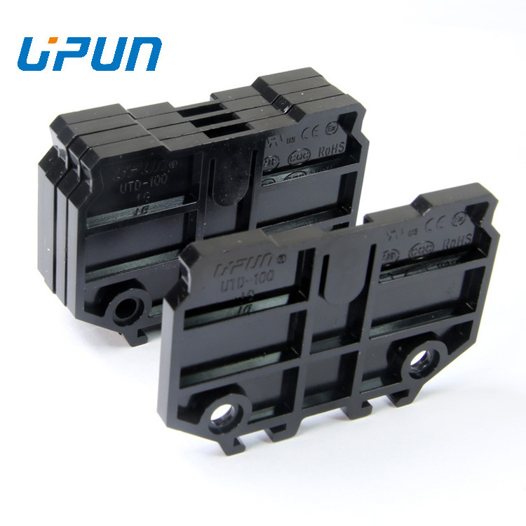 UTD  Series  660V 130A Fixed Terminal Blocks Barrier Terminal Block