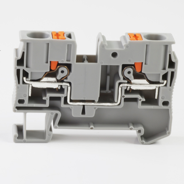 UPUN din rail screw  fuse modular 6 mm terminal block UJ6-6  push in jumper