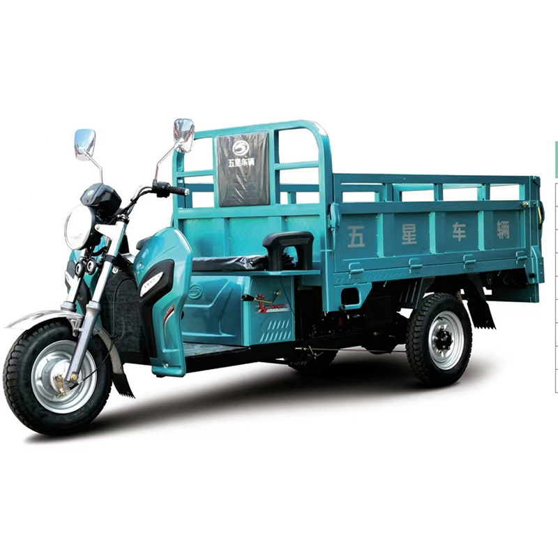 China 2024 New Model 3 Wheels Electric 4 Passenger Tricycles 3 Wheel Motorcycle for Cargo From China factory Cargo tricycle