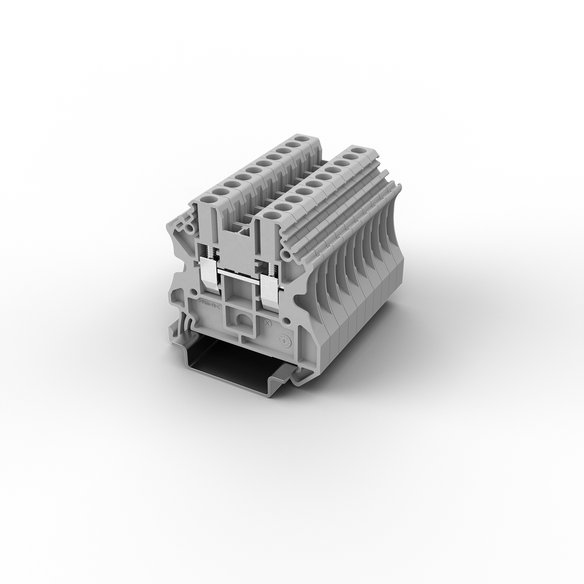 UUT/UUK 2.5 1000V Terminal Block 2.5mm 4mm 6mm double rows marker