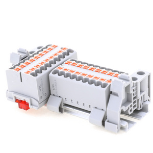 Hot Sale PT Fix Plug In Power Distribution Terminal Block Din Rail terminal blocks