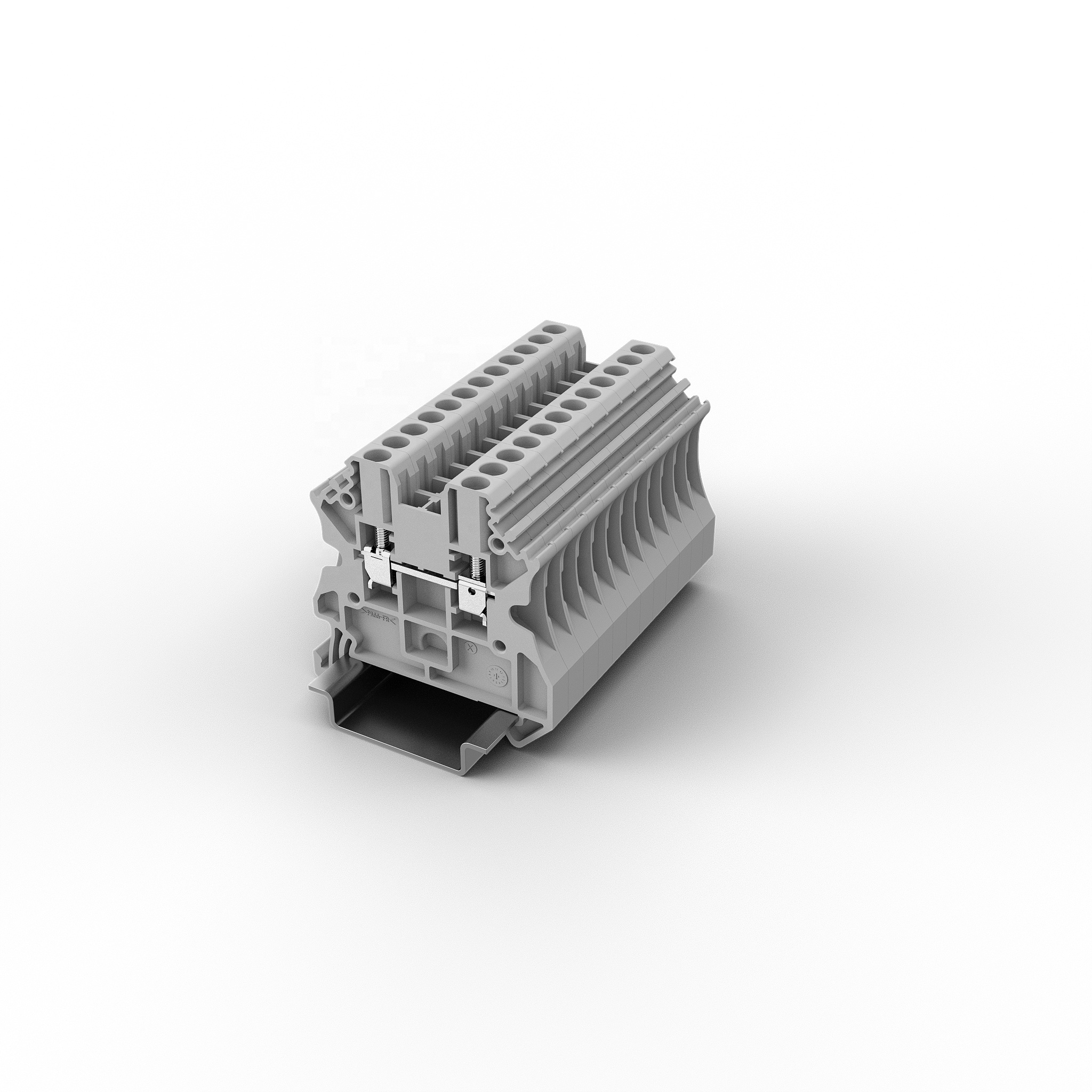 UUT/UUK 2.5 1000V Terminal Block 2.5mm 4mm 6mm double rows marker