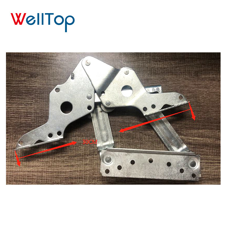 20.053 WELLTOP New Arrivals Furniture Hardware Accessories Folding Hinge Metal Sofa Bed Mechanism Chair Sofa Bed Hinge