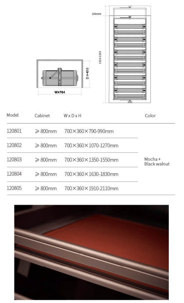 New Arrival VT-10.113 Modern Shoe Rack Cabinet Wardrobe Storage Rack 360 Degree Storage Rotary Rotating Shoe Racks for Home