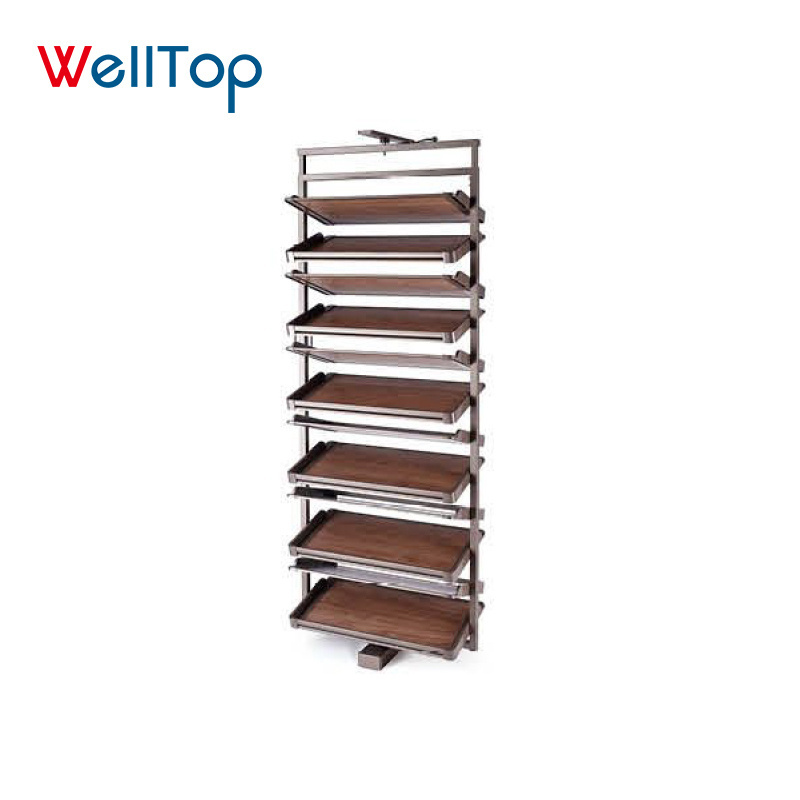 VT-10.138 China Wholesale Home Furniture Shoe Rack 360 Degree Cabinet Shoe Rack Storage Shoe Rack Storage Organizer