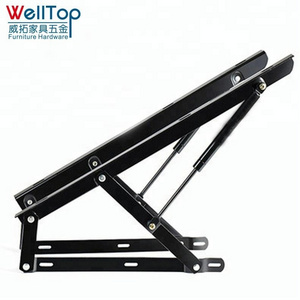 Bed lifting system bed fitting Lift up  gas spring strut hinges mechanism for lifting bed VT-14.009