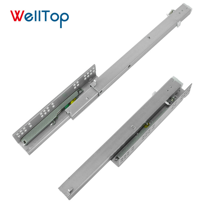 2020 Welltop Hardware European Style 3-Fold Full Extension Undermount Drawer Slide VT-15.031