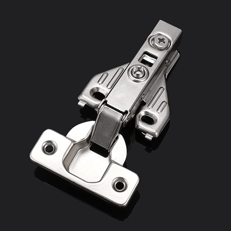 16.039 Furniture Hinges Full Overlay Soft Closing Clip On Face Frame Mounting Stainless Steel Hinge Kitchen Cabinet Hinges