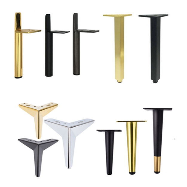 Modern Furniture Queen Ann Sofa Legs Metal for Sofa Table TV Cabinet Bed Bench Legs Chair Feet VT-03.111 Iron 65*65*1.5mm 2.0mm