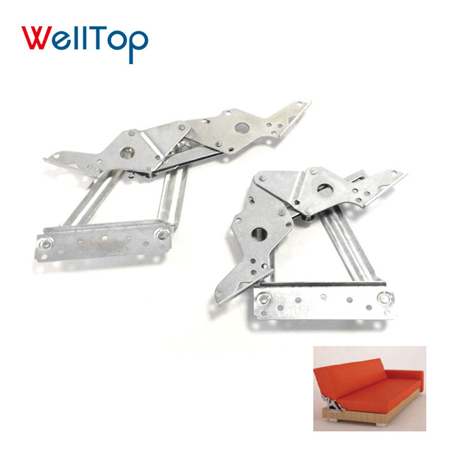 20.053 WELLTOP New Arrivals Furniture Hardware Accessories Folding Hinge Metal Sofa Bed Mechanism Chair Sofa Bed Hinge