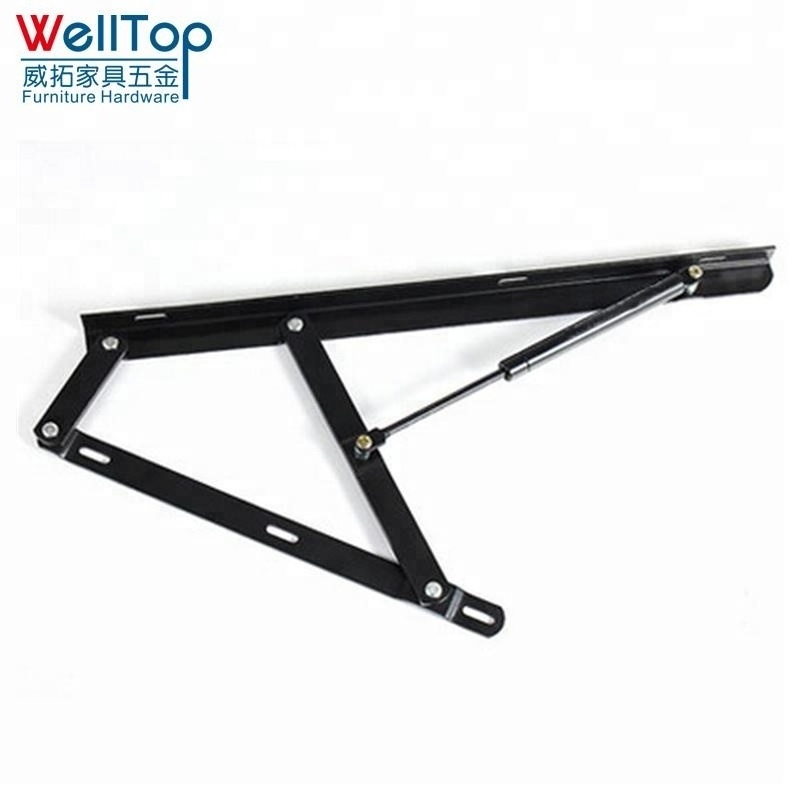 Bed lifting system bed fitting Lift up  gas spring strut hinges mechanism for lifting bed VT-14.009