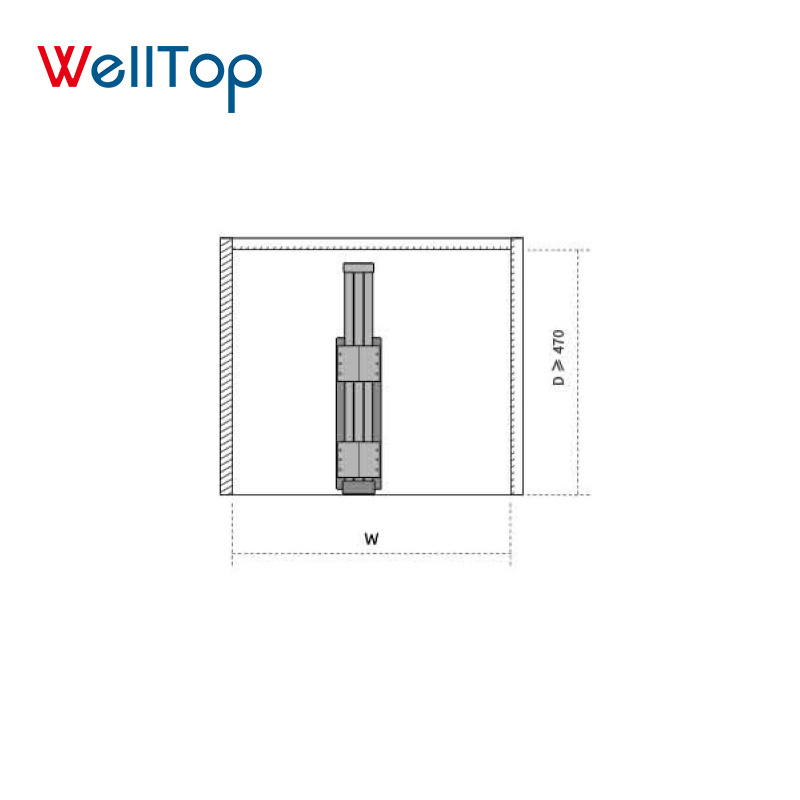 VT-10.136 Wardrobe Accessories 8 Ball Bearing Suit Holder Pull Out Trouser Rack Clothes Hanger Stand Clothes Storage Rack