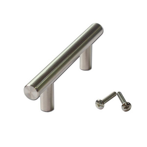 New Ebay Hot Sale Modern Design Stainless Steel T Bar Drawer Furniture Handle Cabinet Pulls Handles