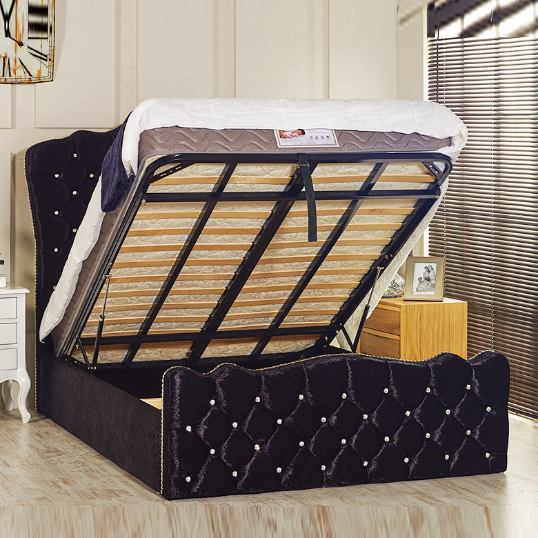 Bed Bedroom Furniture Super Steel Single Bed Frame Woo With Bed Mechanism 14.091