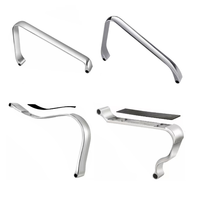 Office Chair Replacement Parts Stainless Steel Armrest Office Chair Adjustable Armrest VT-C013