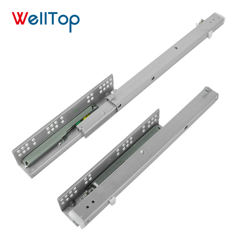 2020 Welltop Hardware European Style 3-Fold Full Extension Undermount Drawer Slide VT-15.031