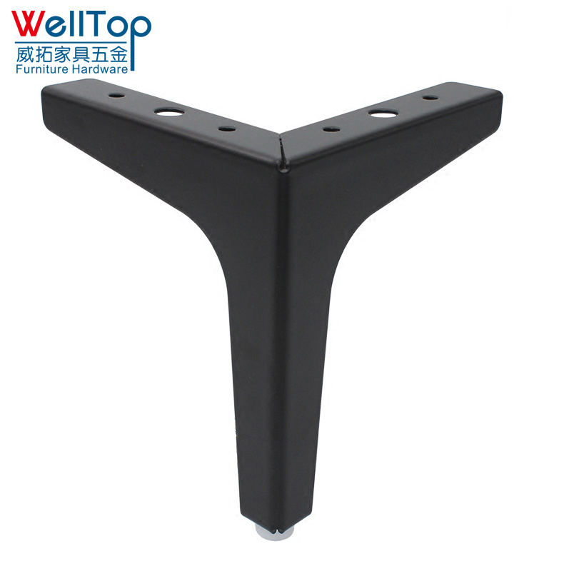 Industrial hardware metal furniture feet /sofa dinning table hairpin legs gold protectors/legs VT-04.025