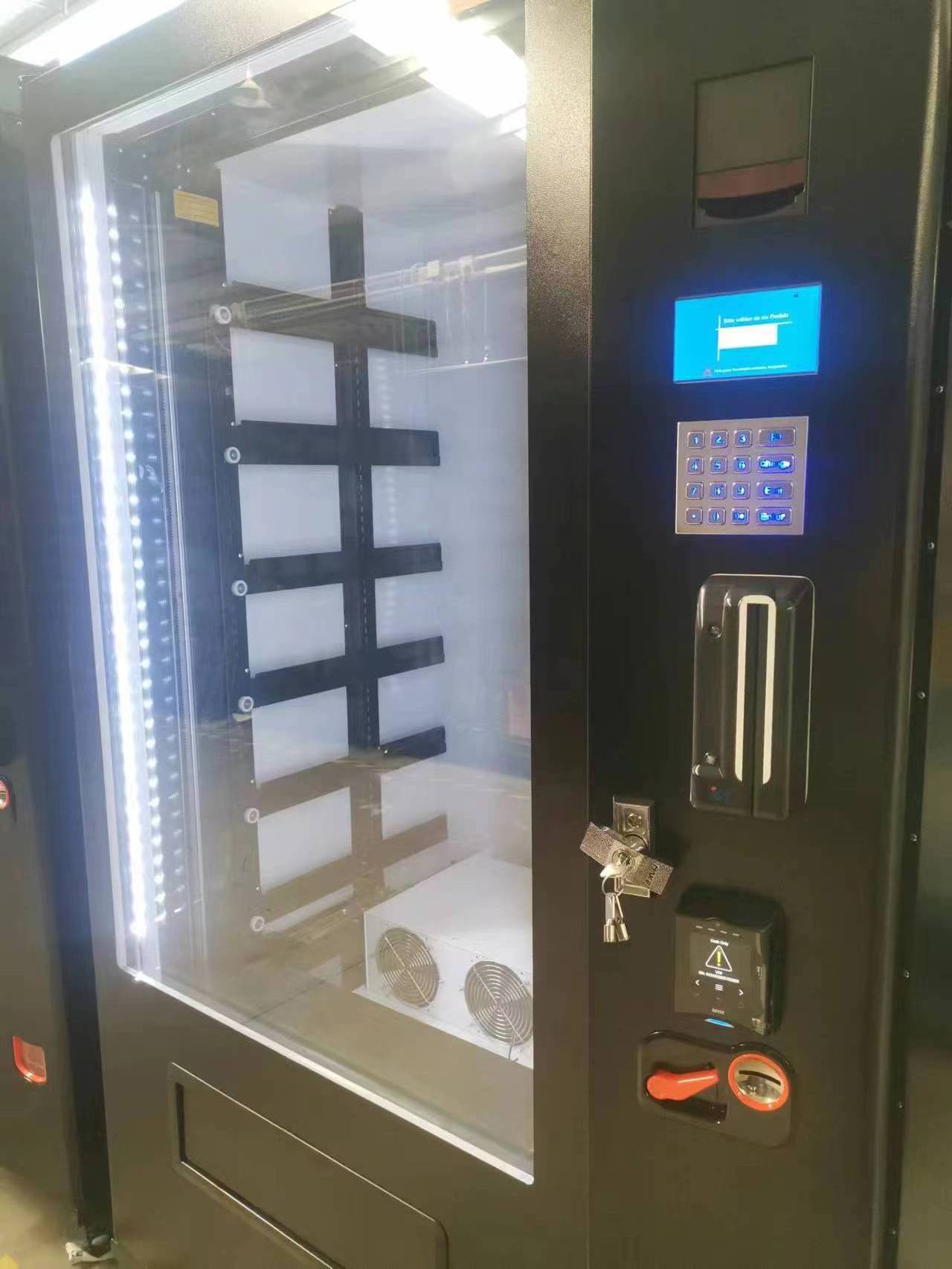 Smoke Cigarettes Vending Machine with Age Identification