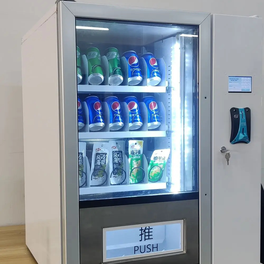 Small combo vending machine with Cooling System