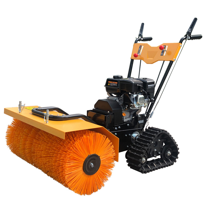 Gasoline snowplow Multifunctional walk behind snow plow