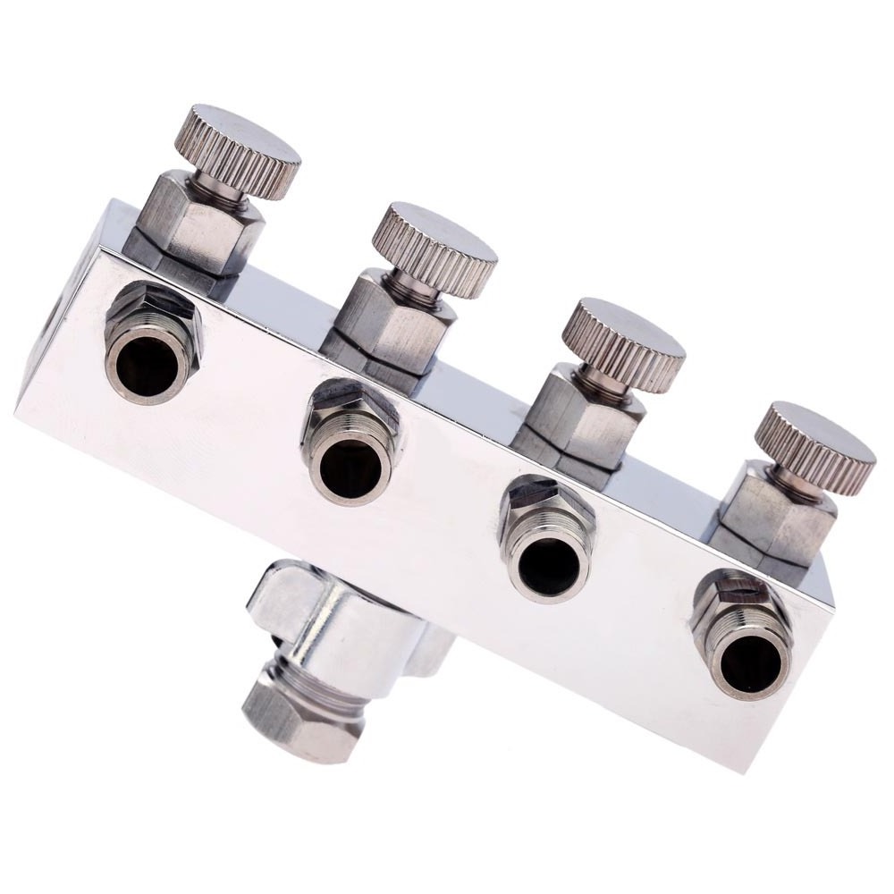 4-Way Airbrush Air Hose Splitter