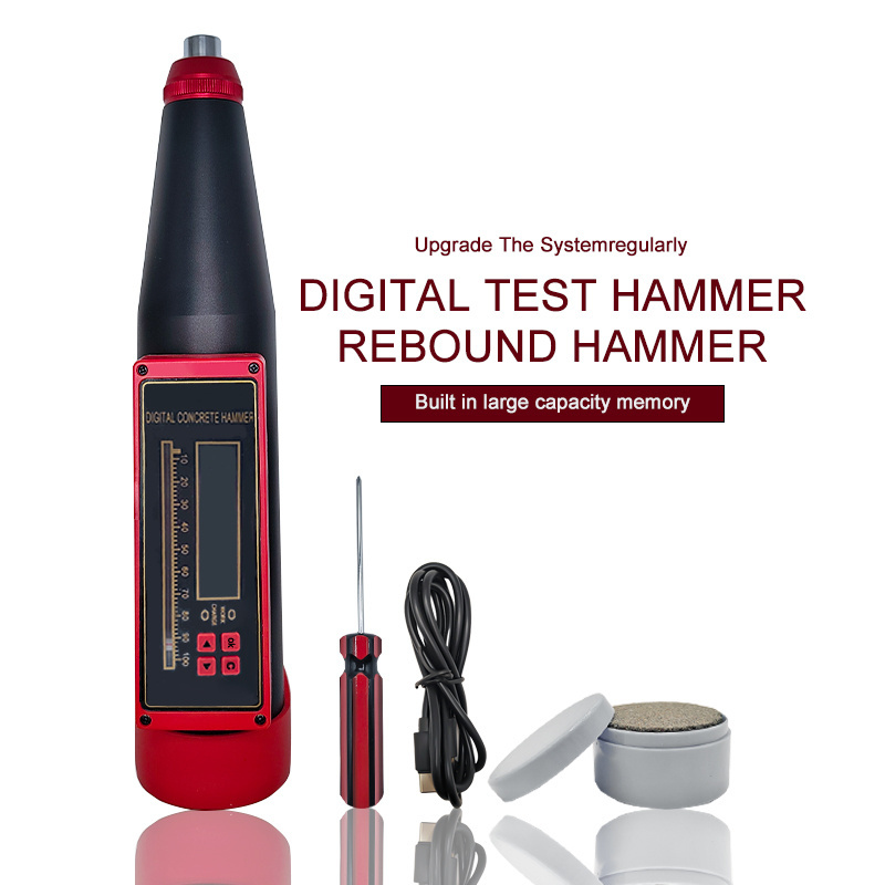 Resiliometer Portable Concrete Test Hammer/Bounce Hammer Schmidt CONCRETE SCLEROMETER with ND