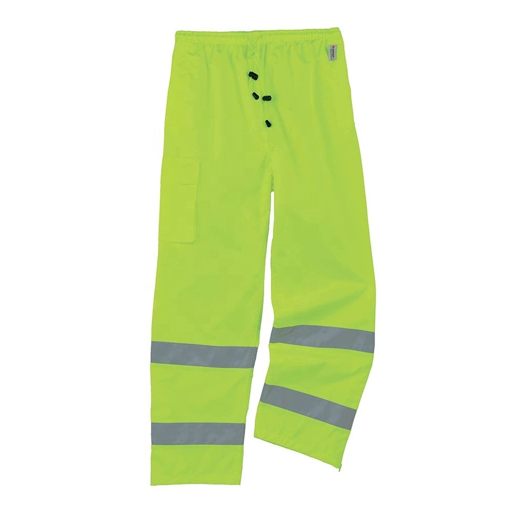 High Quality Orange Mens Reflective Tape Underwear Hi Vis Safety Work Cargo Trousers