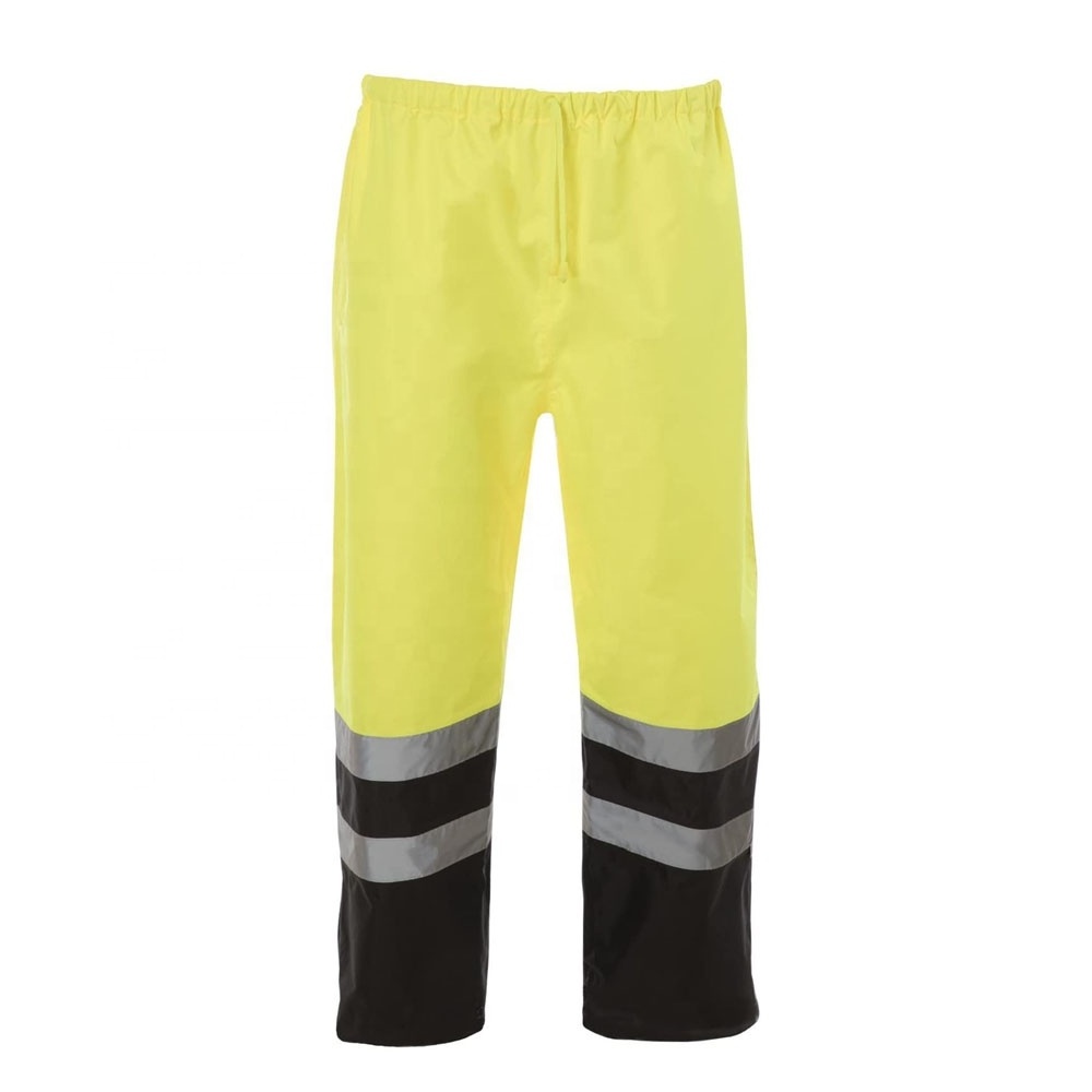 High Quality Orange Mens Reflective Tape Underwear Hi Vis Safety Work Cargo Trousers