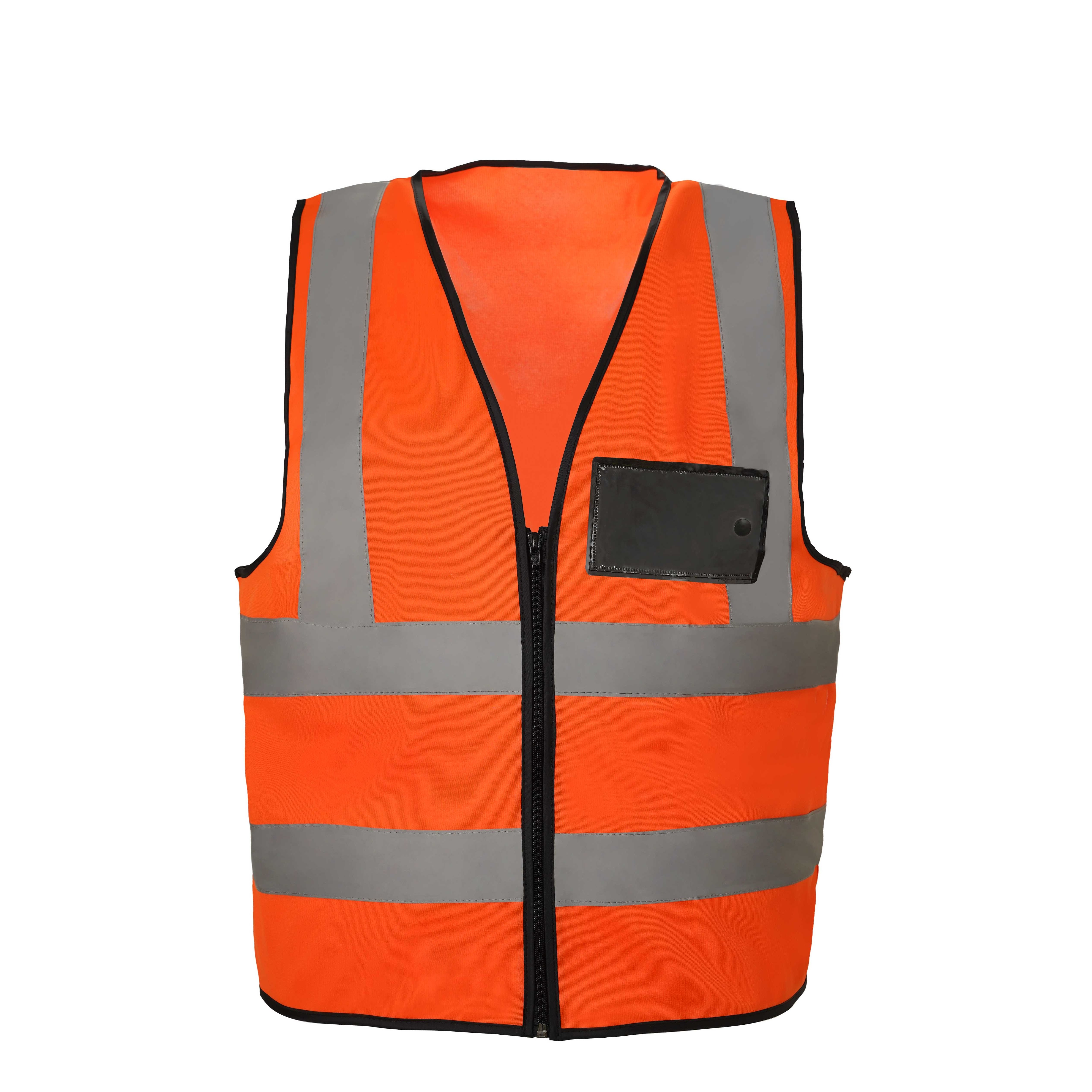 Engineer Safety vest South Africa EN20471 Class 2 high visibility reflective tape ID pocket safety vest