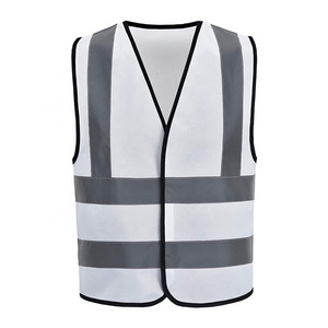 Hi-Vis Breakaway Shoulders V Reflective Strips Back Safety Signal Vest