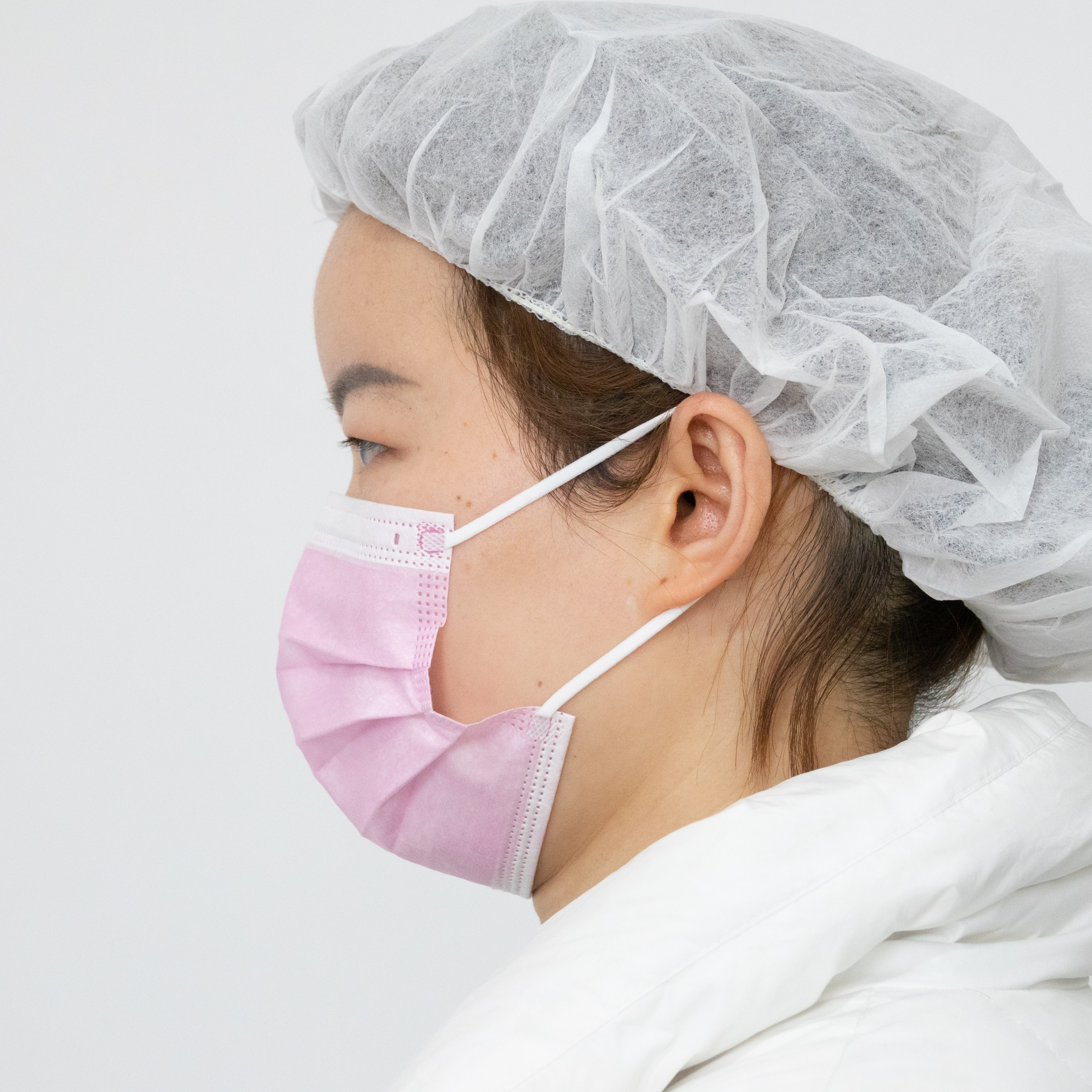 Disposable non woven bouffant surgical cap