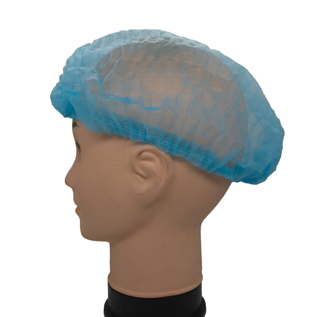 Disposable non woven bouffant surgical cap