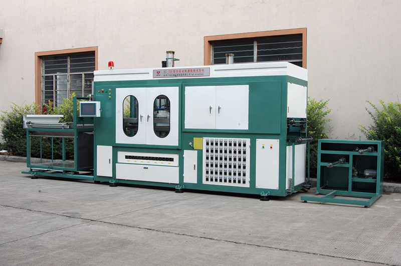 PLC type of 3D wall panel vacuum forming machine