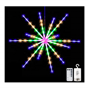 LED fireworkers hanging light christmas Lights decoration lights