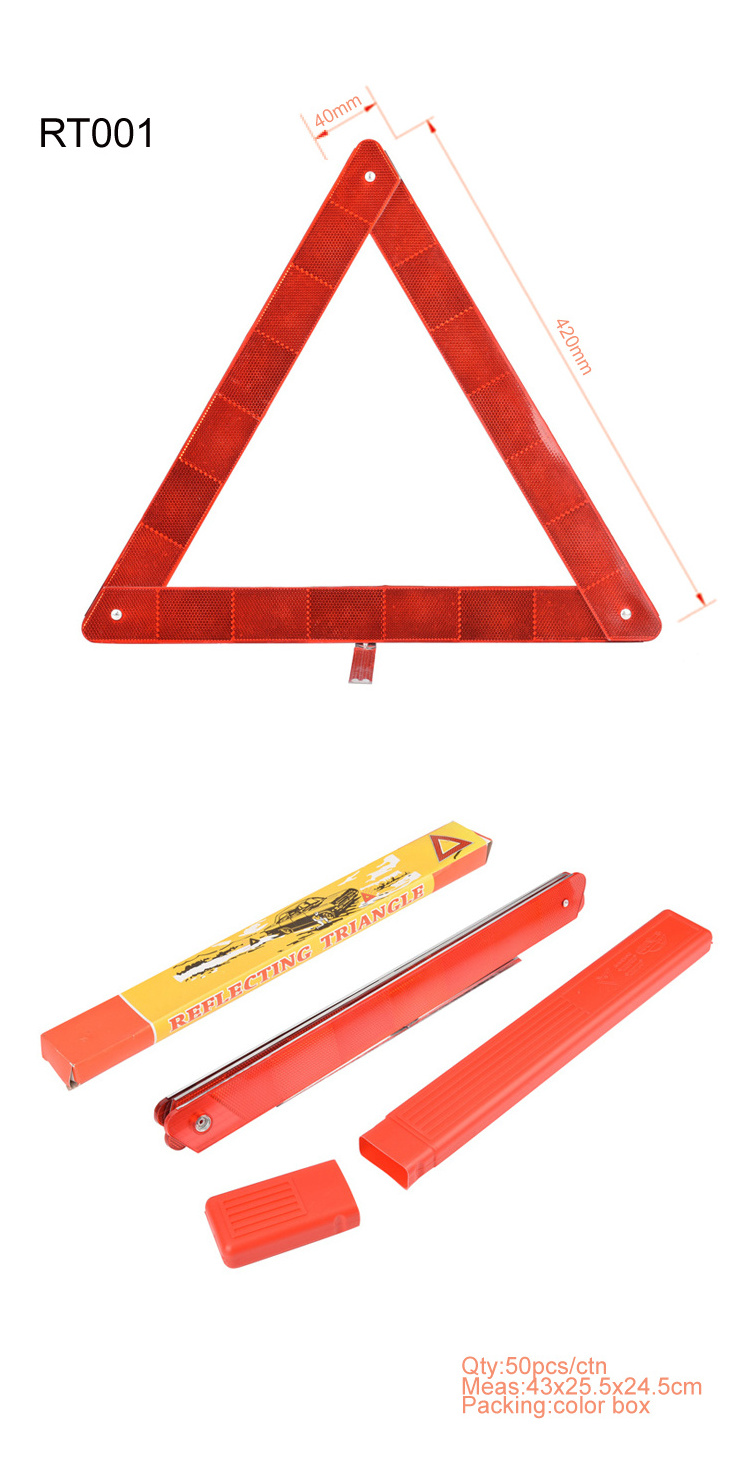 Triangle Rft01 Red Emergency warning triangle sign red reflective triangle | Bestsuppliers.com