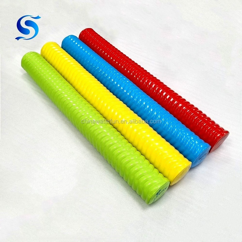 Factory NBR PVC Foam Swimming Pool Water Toys Swimming Training Floating Pool Noodles