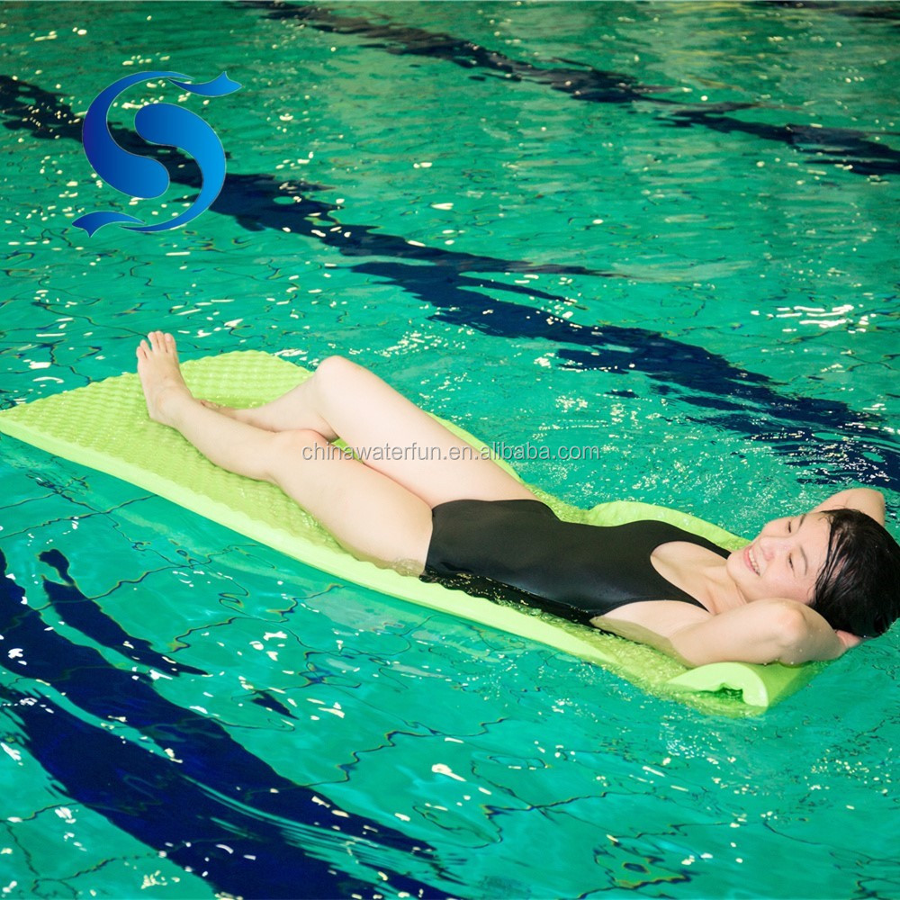 Water Floating Bed Pad NBR Foam Dipping Solid Foam  Pool Float Lounger floating pad