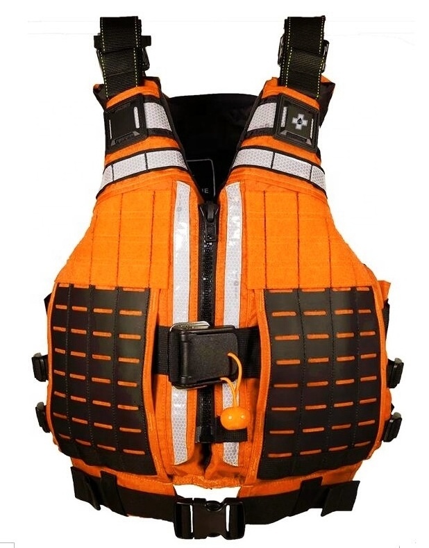 Rapid Rescuer Personal Flotation Device Adult Life Vest Lifejacket EPE Foam for Rescue Swimmers Water Rescue PFD