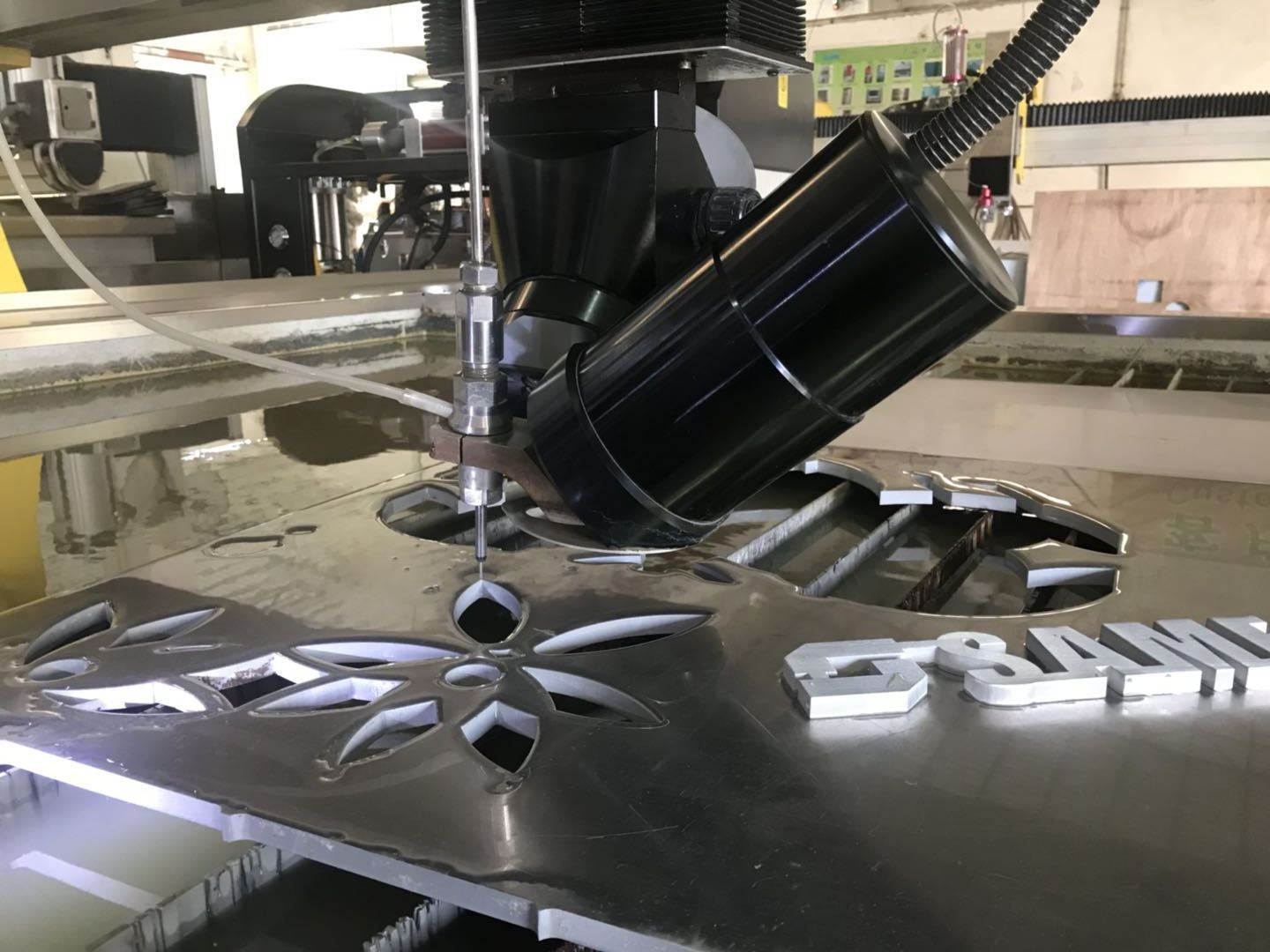 5 axis water jet cutting machine for ceramic and martble cut