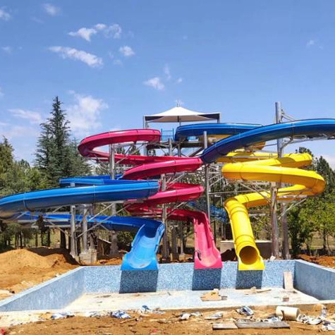 Raft Fiberglass Water Slide for Sale