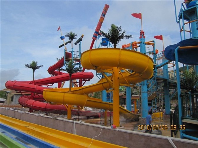 Raft Fiberglass Water Slide for Sale